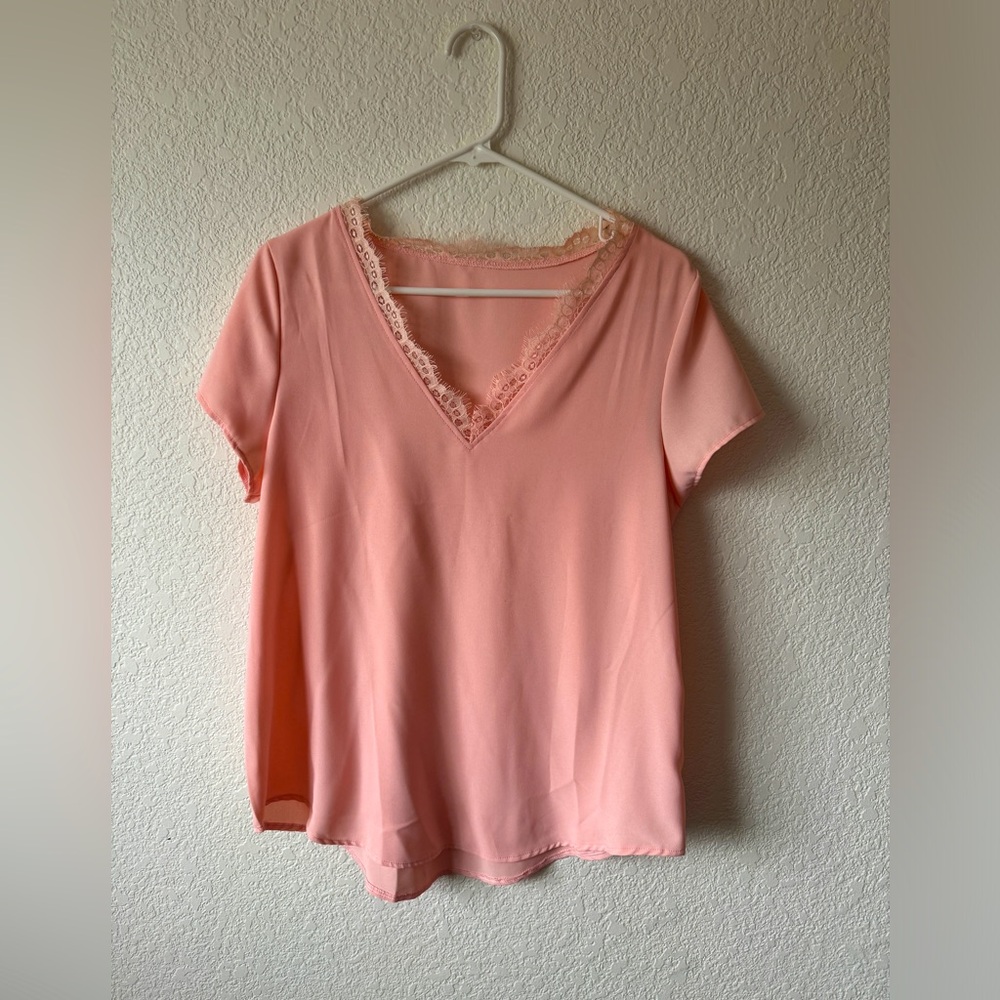 Light pink blouse